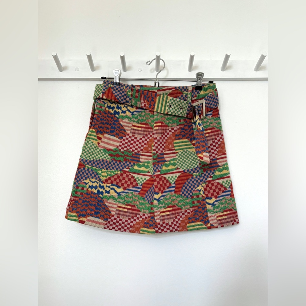 Tyler McGillivary print skirt